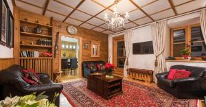 Posezení v ubytování Chalet Taja