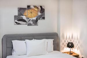 Postel nebo postele na pokoji v ubytování Porto Sea View Apartments - Kypriou