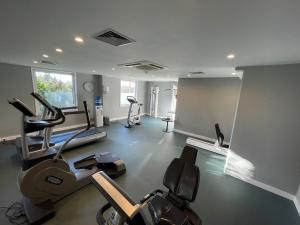 Fitness centrum a/nebo fitness zařízení v ubytování Holiday Inn Gent Expo by IHG