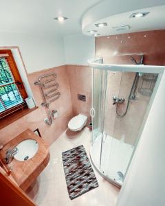 Kúpeľňa v ubytovaní Żywiecka Przystań + 29 fotografií