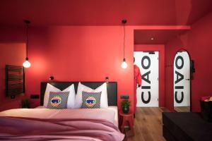 Posteľ alebo postele v izbe v ubytovaní Sport Hotel Passo Carezza