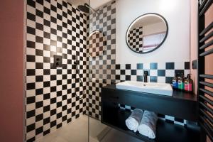 Kúpeľňa v ubytovaní Sport Hotel Passo Carezza
