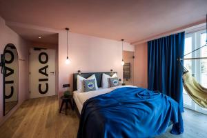 Posteľ alebo postele v izbe v ubytovaní Sport Hotel Passo Carezza
