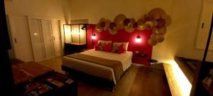 Cama ou camas em um quarto em Pousada Toca da Praia