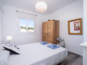 Cama o camas de una habitación en Apartment El Pelotazo by Interhome
