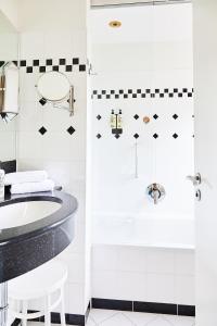 Koupelna v ubytování Hotel Landhaus an de Dün