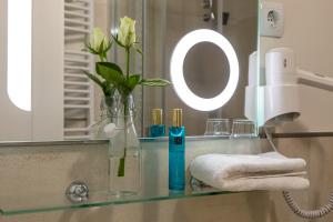 Koupelna v ubytování Altstadthotel Zur Börse