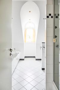 Koupelna v ubytování Hotel Landhaus an de Dün