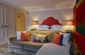 Bishopstrow Hotel and Spa - Small Luxury Hotels of the World的休息区