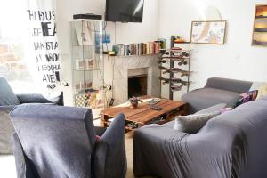 Zona de estar de Da Mata Kite&Surf House