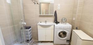 Kúpeľňa v ubytovaní Best Neighbour Apartment + 19 fotografií