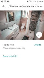 a bathroom with a sink and a toilet at Apartamento los limoneros in Estepona