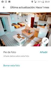 a room with two couches and a living room at Apartamento los limoneros in Estepona