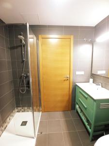 Kúpeľňa v ubytovaní Casa do Xuli