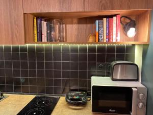 Kuchyň nebo kuchyňský kout v ubytování Alpic Redco New Gudauri Apartment 305