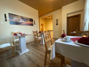 Posezení v ubytování Pension Lindenhof