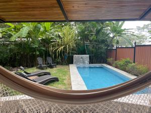 Πισίνα στο ή κοντά στο Beach Villa S