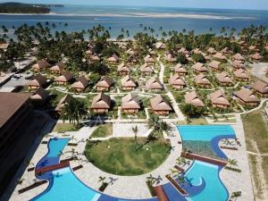 an aerial view of the resort at ECO RESORT PRAIA DOS CARNEIROS in Tamandaré