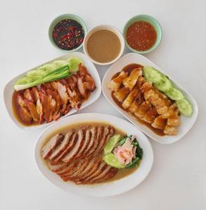 酒店内部或周边提供的食物