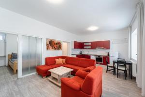 Posezení v ubytování Apartment Yogiam