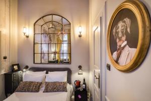 A bed or beds in a room at BpR R20 Studio Home with A/C