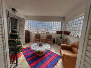 Posezení v ubytování "Mykines" Apartment of Levidi Arcadian Apartments