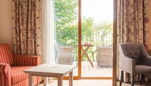 Część wypoczynkowa w obiekcie Garten-Hotel Ochensberger
