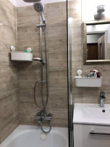 Kúpeľňa v ubytovaní Apartament Datini, 40 m2