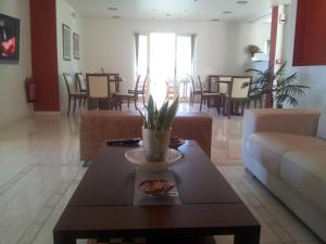 Posezení v ubytování Ostria Hotel