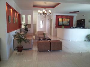 Posezení v ubytování Ostria Hotel