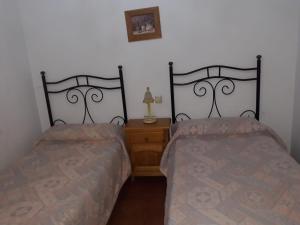 Posteľ alebo postele v izbe v ubytovaní Casa Rural Rio Canto