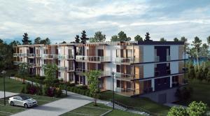 Budova, v ktorej sa apartmán nachádza