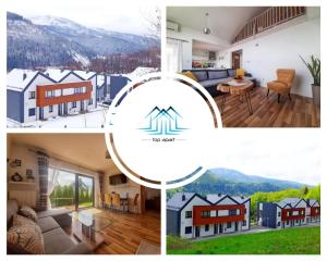 Výhľad na hory alebo výhľad na hory priamo z apartmánu