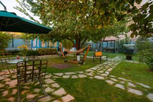 Zahrada ubytování Apart Hotel West