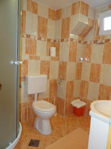 Koupelna v ubytování Apartments Sanja