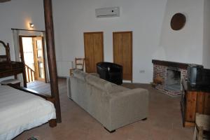 Postel nebo postele na pokoji v ubytování Maritsa Lodge