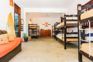Postel nebo postele na pokoji v ubytování Mandala Hostel Jeri