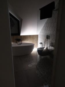 Łazienka w obiekcie Domki PRemium