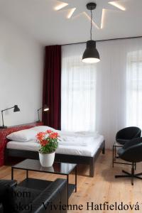 Letto o letti in una camera di Besidka