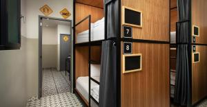 Kuchyň nebo kuchyňský kout v ubytování Hostal CASA MX centro