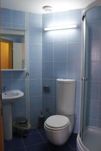 Koupelna v ubytování Villa Sparadise