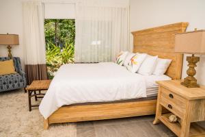 Tempat tidur dalam kamar di Pavones Point