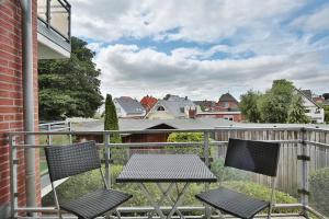 Balkón nebo terasa v ubytování Gorch-Fock-Park Haus 02 Gorch-Fock-Park 2 Appartement 15