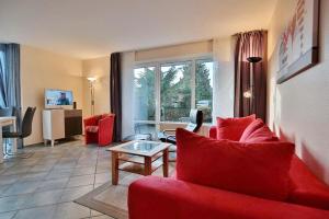 Posezení v ubytování Gorch-Fock-Straße 16 Gorch-Fock-Str 16 Appartement 1