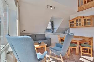 Posezení v ubytování Gorch-Fock-Straße 16 Gorch-Fock-Str 16 Appartement 8
