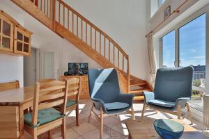 Posezení v ubytování Gorch-Fock-Straße 16 Gorch-Fock-Str 16 Appartement 8