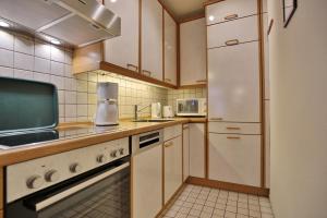 Kuchyň nebo kuchyňský kout v ubytování Gorch-Fock-Park Haus 06 Gorch-Fock-Park 6 Appartement 4
