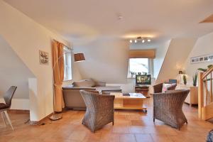 Posezení v ubytování Sunshine-Residenz Sunshine Residenz Appartement 6