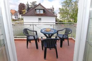Balkón nebo terasa v ubytování Sunshine-Residenz Sunshine Residenz Appartement 6