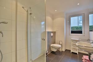 Koupelna v ubytování Residenz Herrenbruchstr Residenz Herrenbruchstraße 5 Appartement 1
